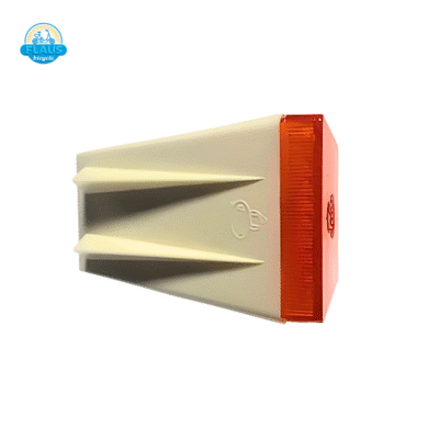 Lanterna (Lente Curta) Monark Monareta Anos 70/80 – Branco | Flaus Bicycle