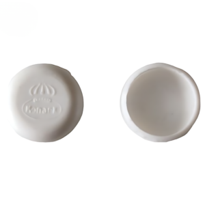 Tampa pedal Monark anos 70 á 80 branca (par)