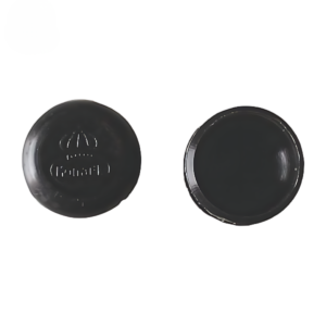 Tampa pedal Monark anos 70 á 80 preta (par)