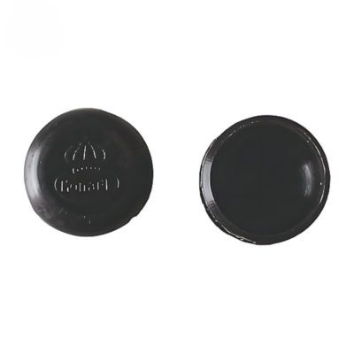 Tampa pedal Monark anos 70 á 80 preta (par)