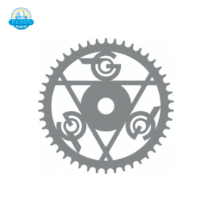 Volante e Coroa Goricke Importada 3G Alemã 46 Dentes