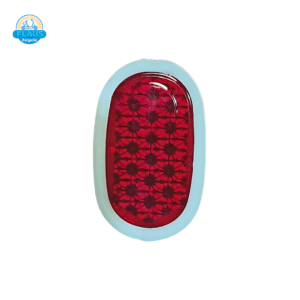 Lanterna Traseira Retrô Caloi Anos 60 e 70 Oval Vermelha