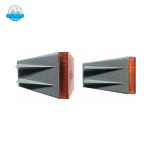 Lanterna Lente Curta Monark Monareta Anos 70 e 80 Cinza