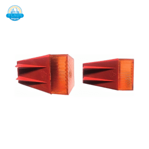 Lanterna Lente Longa Monark Monareta Vermelha