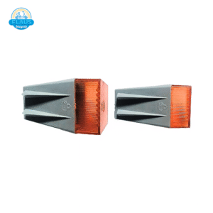 Lanterna Lente Longa Monark Monareta Cinza