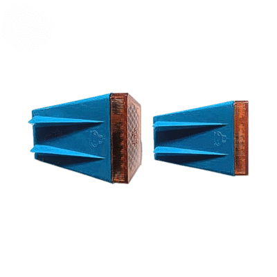 Lanterna Lente Curta Monark Monareta Anos 70 e 80 Azul