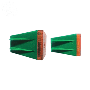 Lanterna Lente Curta Monark Monareta Anos 70 e 80 Verde