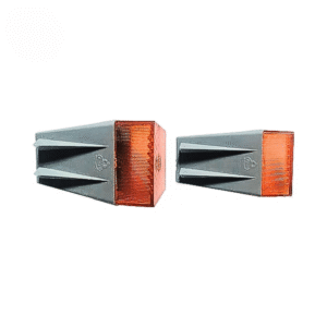 Lanterna Lente Longa Monark Monareta Cinza