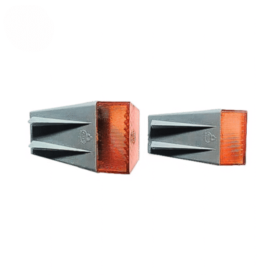 Lanterna Lente Longa Monark Monareta Cinza