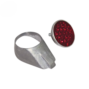 Lanterna Traseira Retrô Prosdocimo 52 Monark Presidente Vermelha