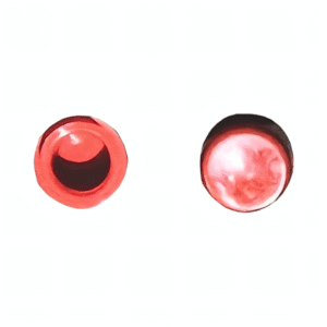 Tampa para Porca Dobramatic Monareta Vermelha