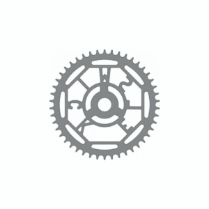 Volante e Coroa Elswick Inglesa 46 Dentes