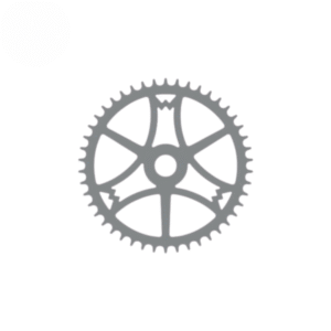 Volante e Coroa Fuji Japonesa 46 Dentes