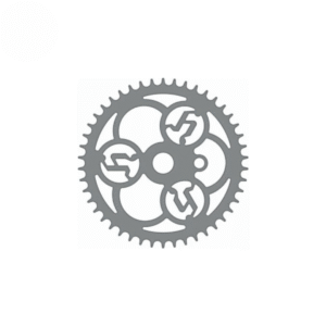 Volante e Coroa Husquarna Antiga 46 Dentes