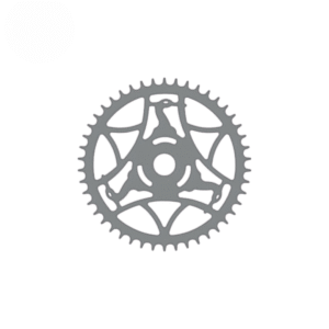 Volante e Coroa Raleigh 46 Dentes