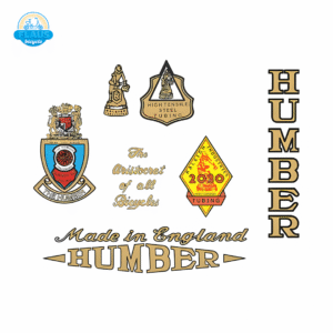 Decalque Humber Inglesa Masculina e Feminina Aros 26 e 28