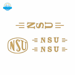 Decalque NSU Dourado