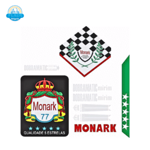Decalque Monareta 77 Dobramatic Mirim