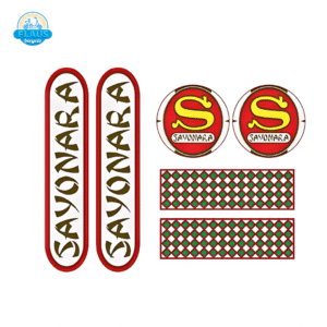 Decalque Sayonara Brasileira Ano 1965