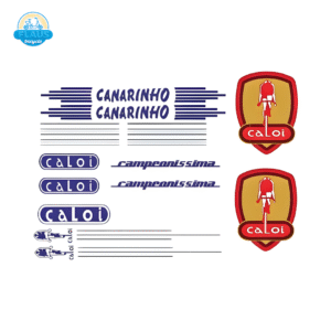 Decalque Caloi Campeoníssima Canarinho
