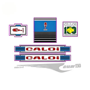 Adesivo Metalizado Caloi Berlineta 72 Aro 20 Dobrável