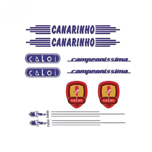 Decalque Caloi Campeoníssima Aro 18 Canarinho