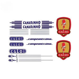 Decalque Caloi Campeoníssima Canarinho