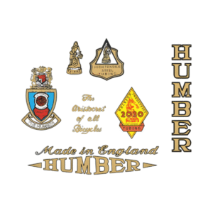 Decalque Humber Inglesa Masculina e Feminina Aros 26 e 28