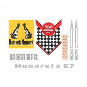 Decalque Monareta Galaxia 67