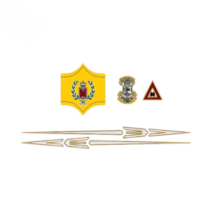 Decalque Monark 58 Aros 26 e 28, Masculina e Feminina