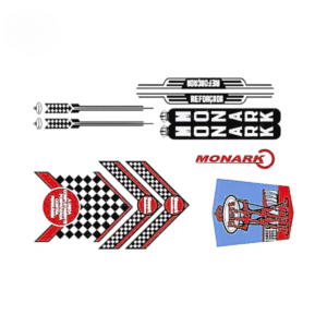 Decalque Monark Brasiliana 64 Masculina e Feminina