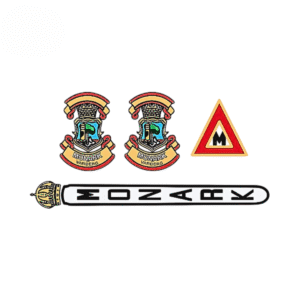 Decalque Monark Sueca até 51 Masculina e Feminina. Aros 22,24,26 e 28