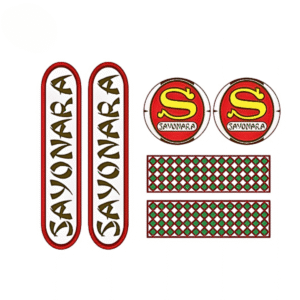 Decalque Sayonara Brasileira Ano 1965