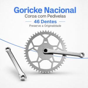 Coroa com Pé de Velas Gorike Nacional 46 Dentes